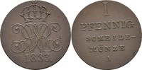 Hannover Pfennig Wilhelm IV., 1830-1837