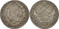RDR Ungarn Kremnitz 10 Kreuzer Joseph II., 1780-1790