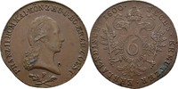 RDR Tirol Hall 6 Kreuzer Franz II./I., 1792-1835