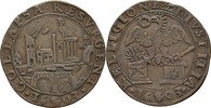 Belgien Brabant Antwerpen Rechenpfennig Jeton Philipp IV., 1621-1665