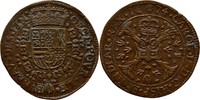 Belgien Brüssel Brabant Rechenpfennig Jeton Carl II., 1665-1700