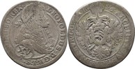 RDR Habsburg Austria Wien XV Kreuzer Leopold I., 1657-1705.