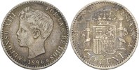 Spanien 50 Centimos Alfonso XIII., 1886-1931