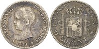 Spanien 50 Centimos Alfonso XIII., 1886-1931