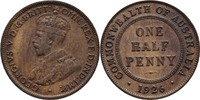 Australien 1/2 Penny George V., 1910-36 -