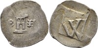 Bistum Speyer Pfennig Walram von Veldenz 1329-1336.