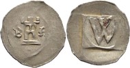 Bistum Speyer Pfennig Walram von Veldenz 1329-1336.