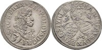 RDR Steiermark Graz 3 Kreuzer Leopold I., 1657-1705