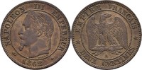 Frankreich 2 Centimes Napoleon III., 1852-70