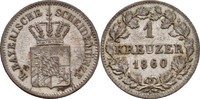 Bayern 1 Kreuzer Maximilian II. Joseph, 1848-64