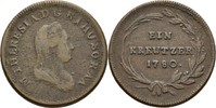 RDR ÖSterreich Wien Kreuzer Maria Theresia, 1740-1780.