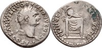 RÖMISCHE KAISERZEIT Denar Domitian, 69-81 Caesar