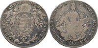 RDR Ungarn Habsburg Wien 1/2 Taler Madonna Joseph II., 1780-1790