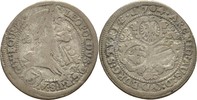 RDR Habsburg Steiermark Graz 3 Kreuzer Leopold I., 1657-1705
