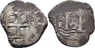 Spanien Bolivien Potosi 2 Reales Philipp IV., 1621-1665