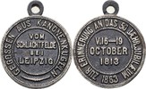 Sachsen Eisengußmedaille Befreiungskriege / Napoleon