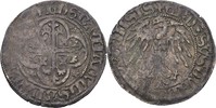 Abtei Quedlinburg Groschen o.J. Hedwig von Sachsen, 1458-1511