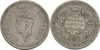 Brit. Indien 1/2 Rupie Georg VI., 1936-52