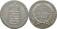 Sachsen Coburg Saalfeld 20 Kreuzer Ernst 1806-1826