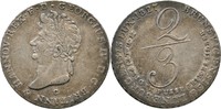 Königreich Hannover 2/3 Taler Georg IV., 1820-1830