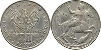 Griechenland 20 Drachmen Constantine II., 1964-73