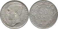 Belgien 50 Centimes Albert, 1909-34