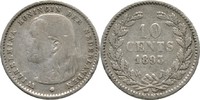 Niederlande 10 Cents Wilhelmina, 1890-1948