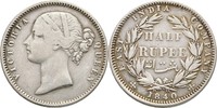Britisch Indien 1/2 Rupie Victoria, 1837-1901