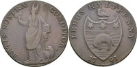 Grossbritannien Yorkshire Leeds 1/2 Penny Token