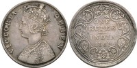 Britisch Indien 1 Rupie Victoria, 1837-1901