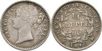 Britisch Indien 1/4 Rupie Victoria, 1837-1901