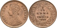 Britisch Indien 1/12 Anna Victoria, 1837-1901