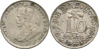 Ceylon 10 Cents George V., 1910-36