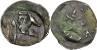 Bayern München Pfennig Rudolph I., der Stammler und sein Bruder Ludwig IV., der Bayer, 1294-1317.