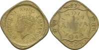 Britisch Indien 1/2 Anna George VI., 1936-52