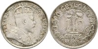 Ceylon 10 Cents Edward VII., 1901-10