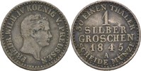 Preussen Berlin Silbergroschen Friedrich Wilhelm IV., 1840-1861