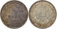 Kaiserreich 1/2 Mark Wilhelm II., 1888-1918