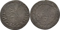 Italien Pesaro Quattrino Giovanni Sforza (1489-1510) -