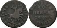 Russland Moskau Kopeke Peter I., 1682-1725 -