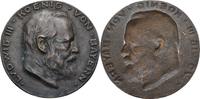 Bayern Einseitige Gussmedaille o.J. Ludwig III., 1913-1918 -