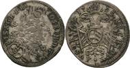RDR Bayern München 3 Kreuzer Kaiserliche Administration, 1705-1715 -