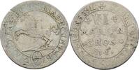Braunschweig Lüneburg celle 1/6 Taler (6 Mariengroschen) Georg Wilhelm, 1665-1705 -