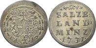 Salzburg, Bistum 4 Kreuzer ( Batzen ) Leopold Anton Eleutherius von Firmian, 1727-1744. -