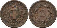 Schweiz 2 Rappen -