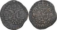 Spanische Niederlande Tournai 1/4 Patagon Philipp IV., 1621-1665 -