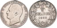 Hessen Darmstadt 1/2 Gulden Ludwig II., 1830-1848 -