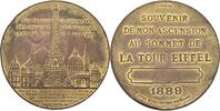 Frankreich Paris Medaille Eiffel Turm -