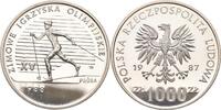 Polen 1000 Zloty Probe Olympische Winterspiele 1988 -