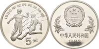 China 5 Yuan Fußball WM 1990 -